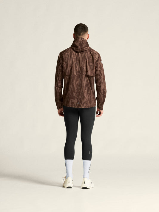 Men's Pro Hydro Running Jacket 3 - PRUNE/MULTI Craft Sportswear NA