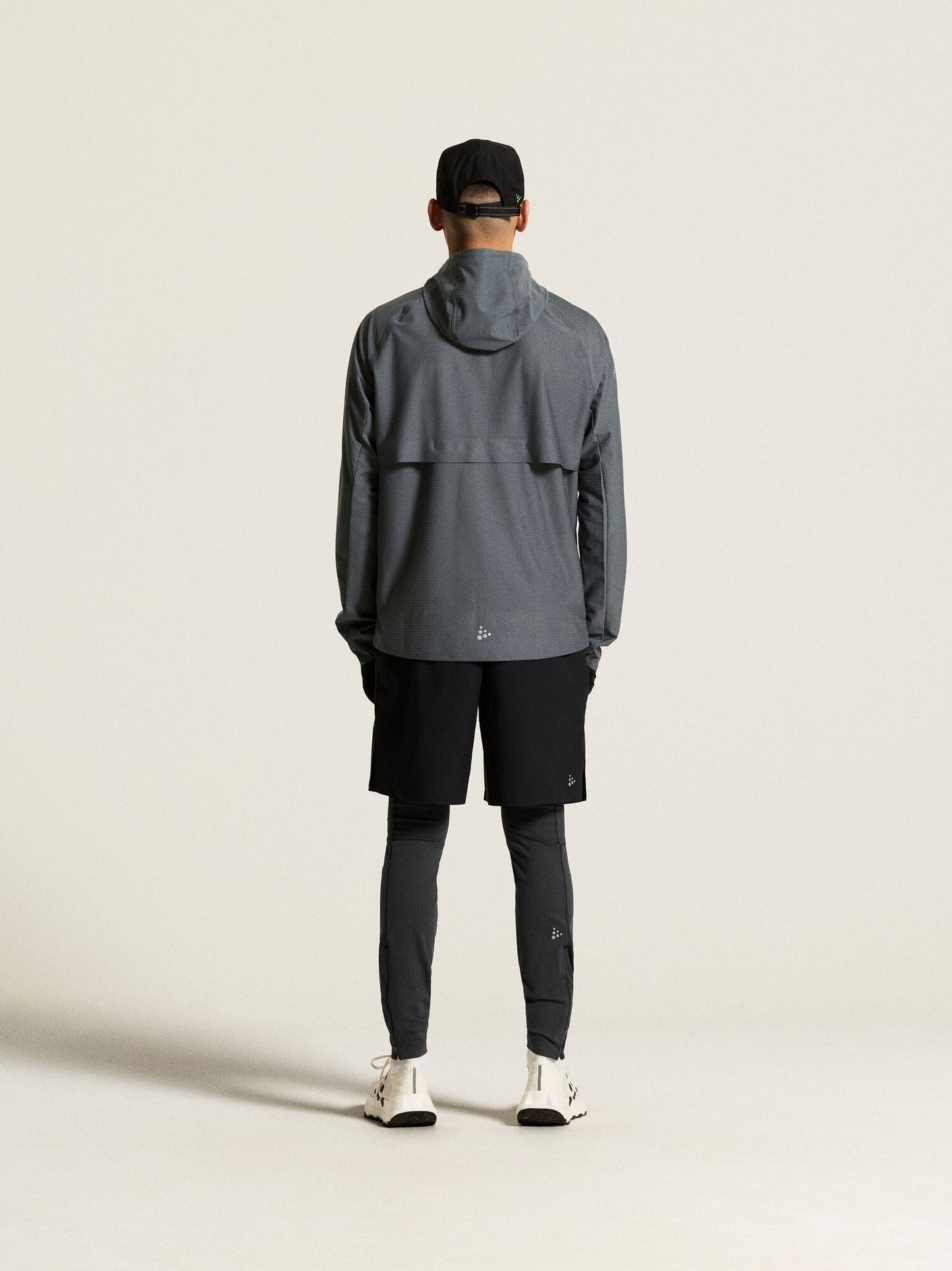 Men's Pro Hydro Running Jacket 3 - Norit/Grey Craft Sportswear NA