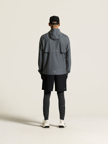Men's Pro Hydro Running Jacket 3 - Norit/Grey Craft Sportswear NA