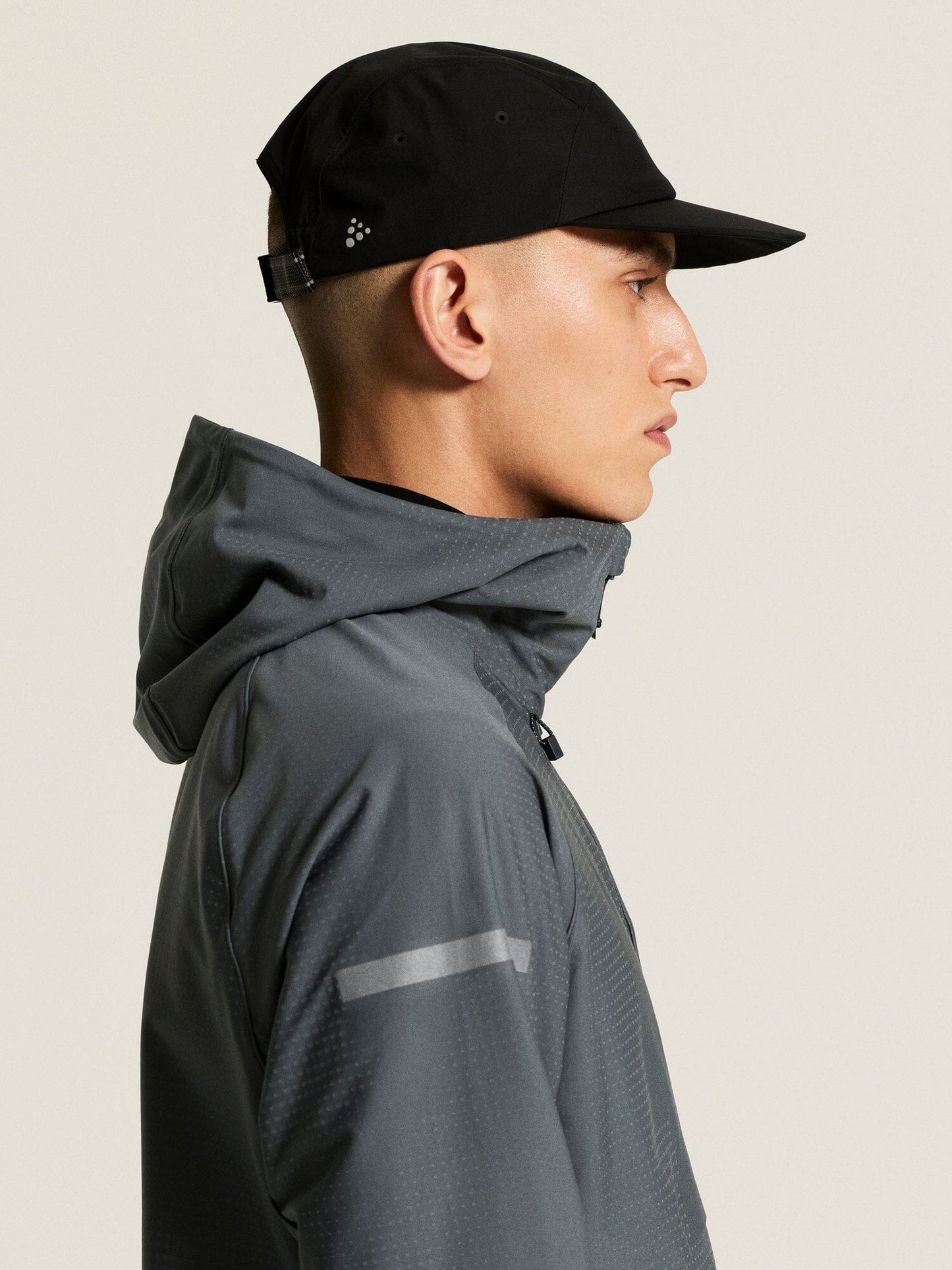 Men's Pro Hydro Running Jacket 3 - Norit/Grey Craft Sportswear NA