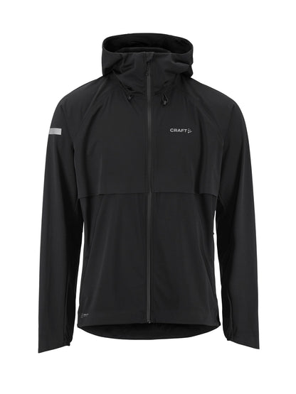 Men's Pro Hydro Running Jacket 3 - Black Craft Sportswear NA
