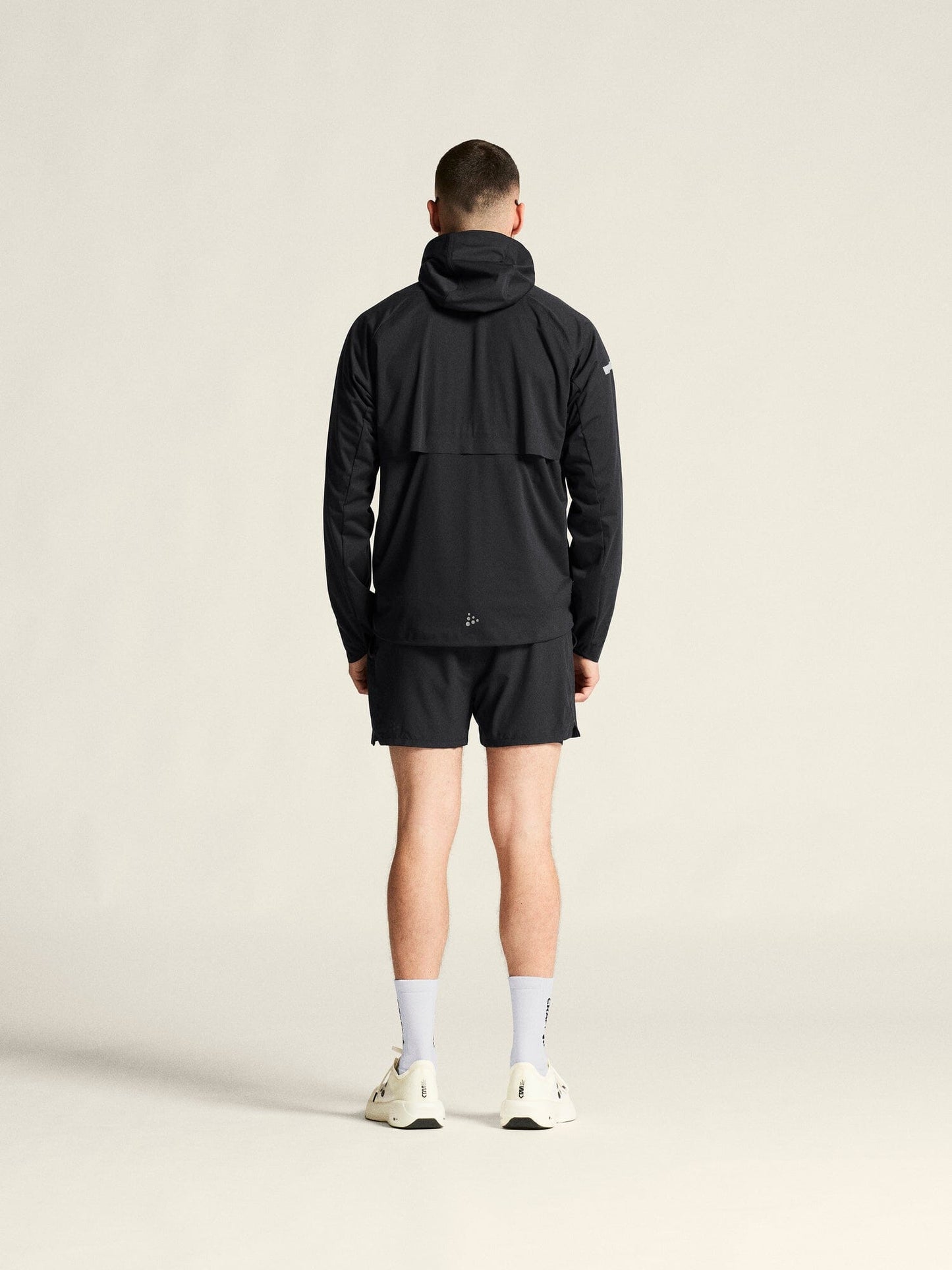 Men's Pro Hydro Running Jacket 3 - Black Craft Sportswear NA