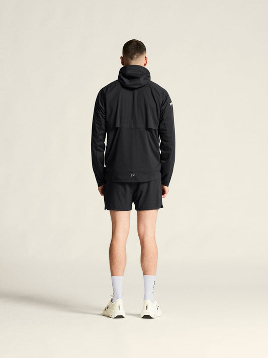 Men's Pro Hydro Running Jacket 3 - Black Craft Sportswear NA