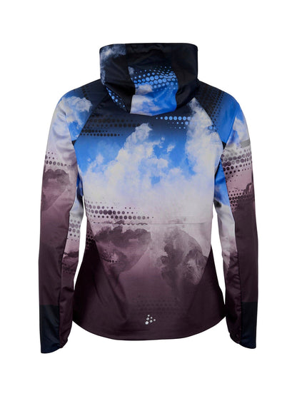 WOMEN'S PRO HYDRO JACKET 3 - DK PLUM/MULTI Craft Sportswear NA