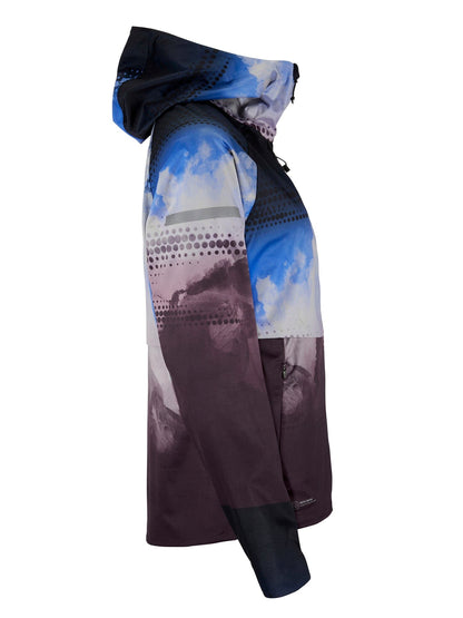 WOMEN'S PRO HYDRO JACKET 3 - DK PLUM/MULTI Craft Sportswear NA