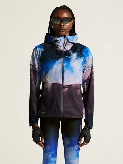 WOMEN'S PRO HYDRO JACKET 3 - DK PLUM/MULTI Craft Sportswear NA