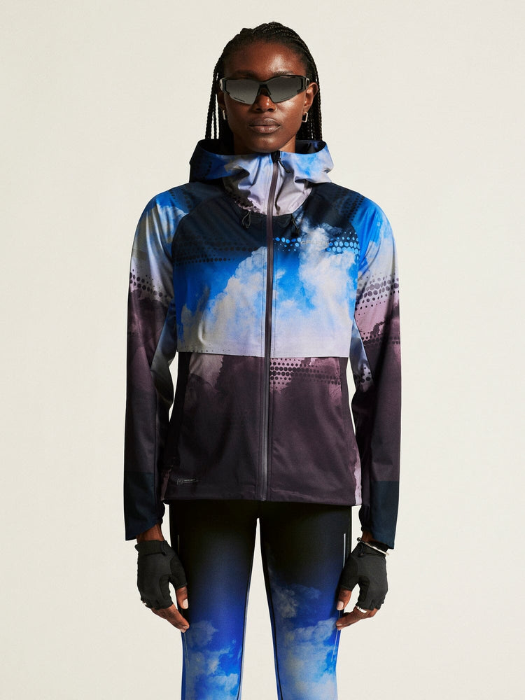 WOMEN'S PRO HYDRO JACKET 3 - DK PLUM/MULTI Craft Sportswear NA