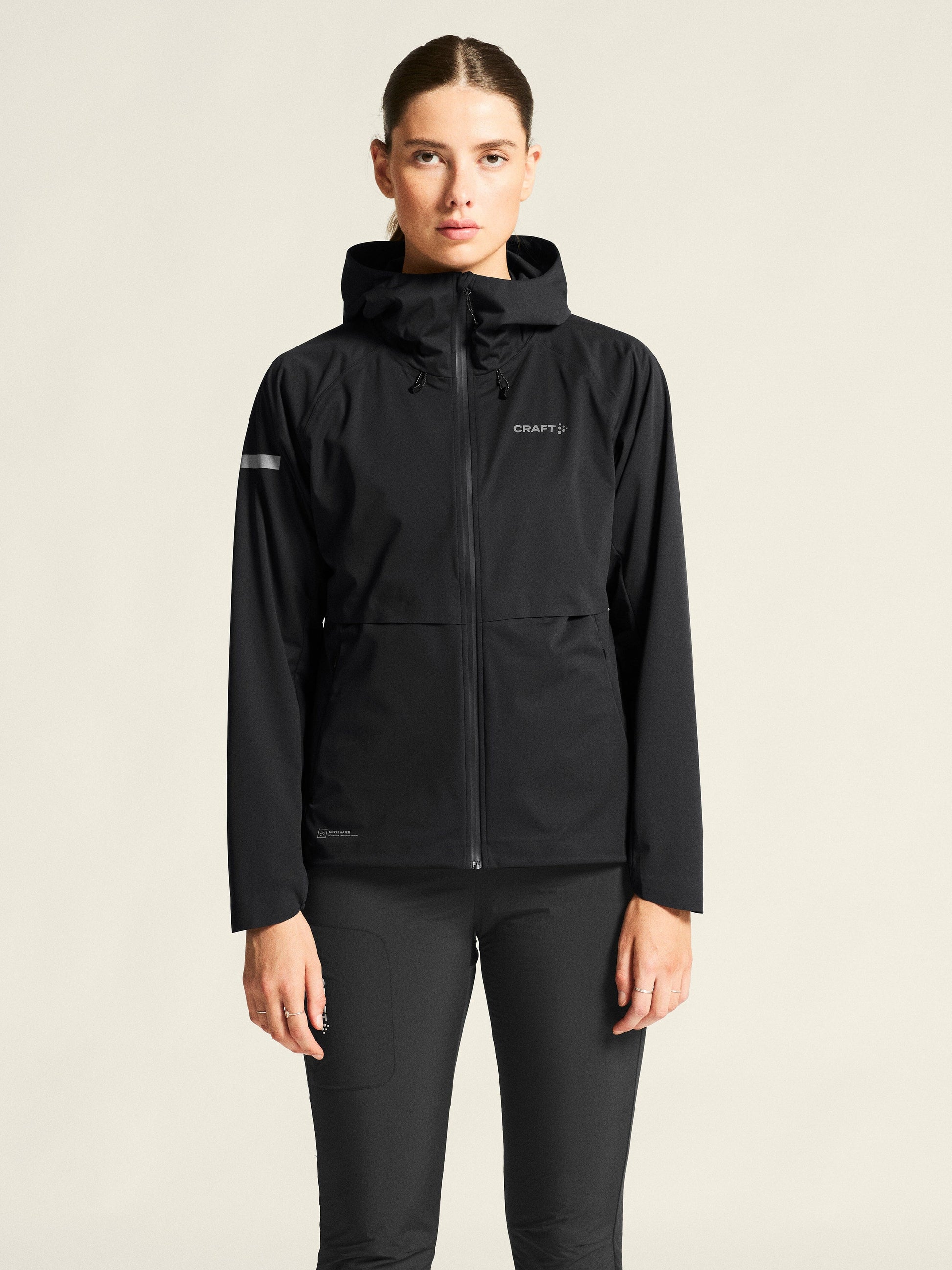Women's Pro Hydro Jacket 3 - Black Women's Jackets and Vests Craft Sportswear NA