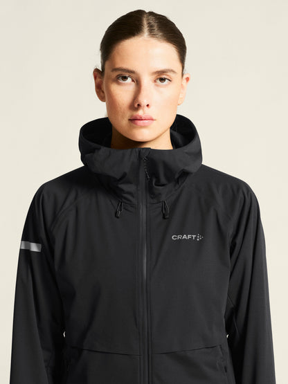 Women's Pro Hydro Jacket 3 - Black Women's Jackets and Vests Craft Sportswear NA