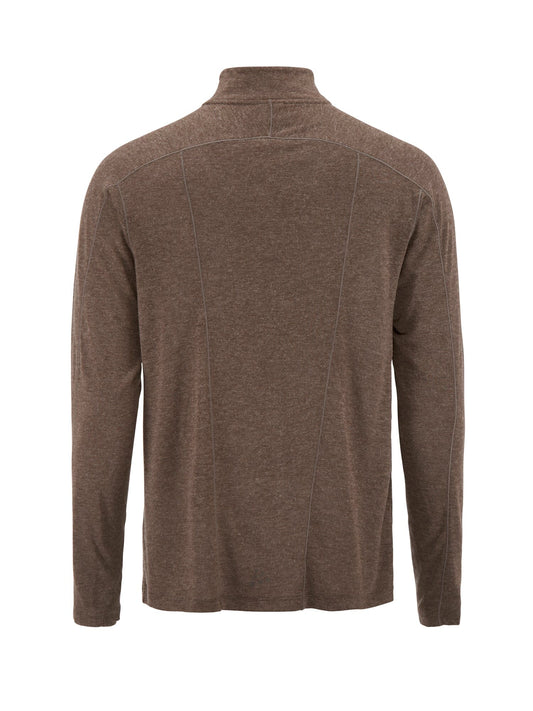 Men's ADV SubZ Wool Long Sleeve-Tee 3 - Prune/Melange Craft Sportswear NA