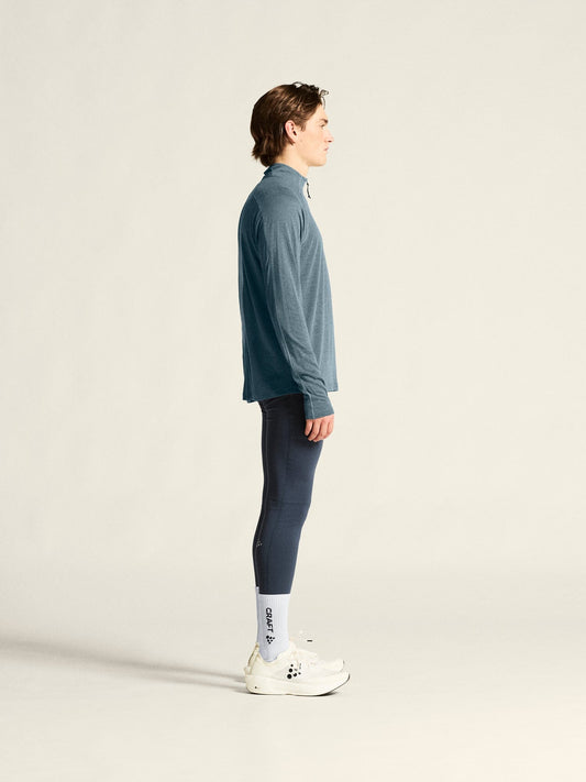 Men's ADV SubZ Wool Long Sleeve Tee 3 - Real/Melange Craft Sportswear NA