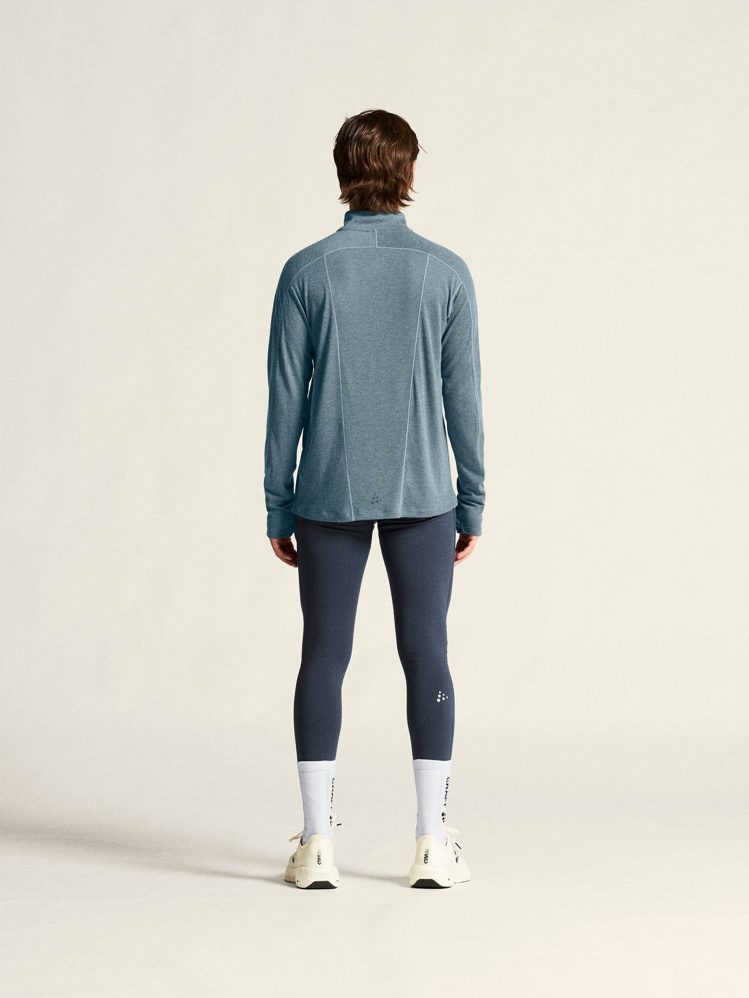 Men's ADV SubZ Wool Long Sleeve Tee 3 - Real/Melange Craft Sportswear NA