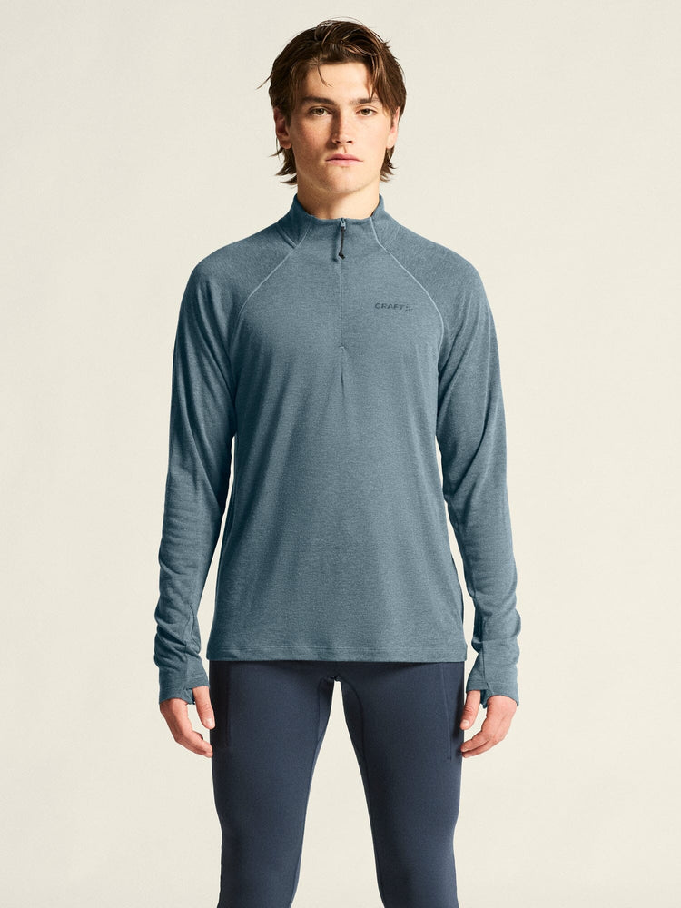 Men's ADV SubZ Wool Long Sleeve Tee 3 - Real/Melange Craft Sportswear NA