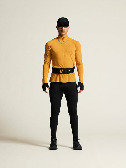Men's ADV SubZ Wool Long-Sleeve Tee 3 - Turmeric/Melange Craft Sportswear NA
