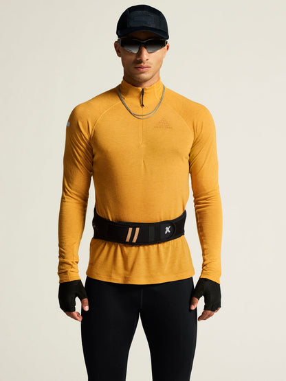 Men's ADV SubZ Wool Long-Sleeve Tee 3 - Turmeric/Melange Craft Sportswear NA