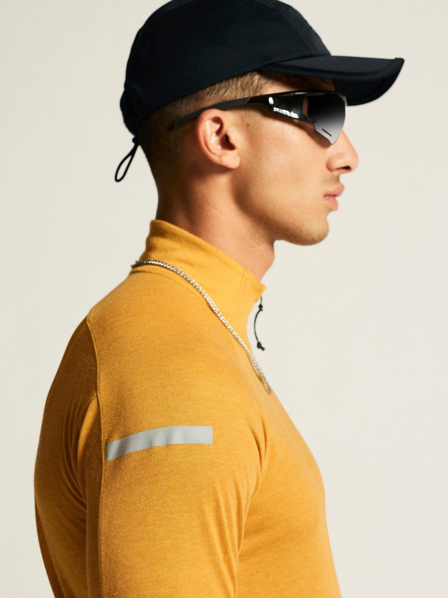 Men's ADV SubZ Wool Long-Sleeve Tee 3 - Turmeric/Melange Craft Sportswear NA