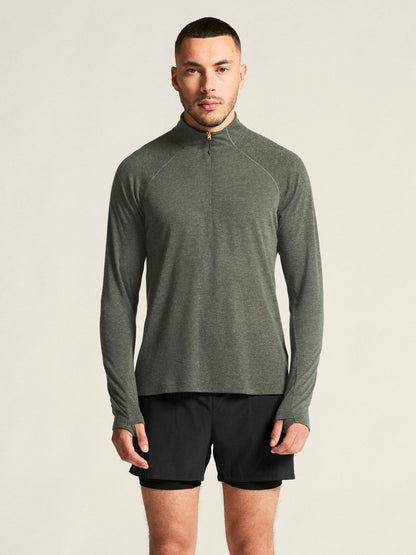 Men's ADV SubZ Wool Long Sleeve Tee 3 - Chimera/Melange Craft Sportswear NA