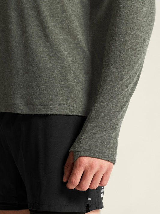 Men's ADV SubZ Wool Long Sleeve Tee 3 - Chimera/Melange Craft Sportswear NA