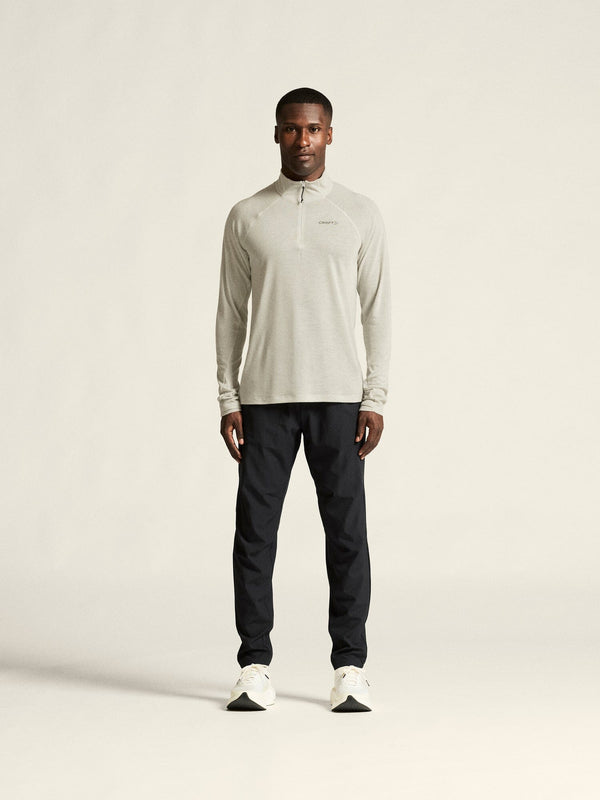 Men's ADV SubZ Wool Longsleeve Tee 3 - Cloud/Melange
