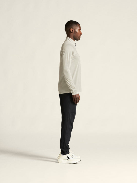 Men's ADV SubZ Wool Long Sleeve Tee 3 - Cloud/Melange Craft Sportswear NA