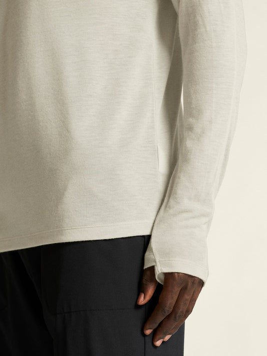 Men's ADV SubZ Wool Long Sleeve Tee 3 - Cloud/Melange Craft Sportswear NA