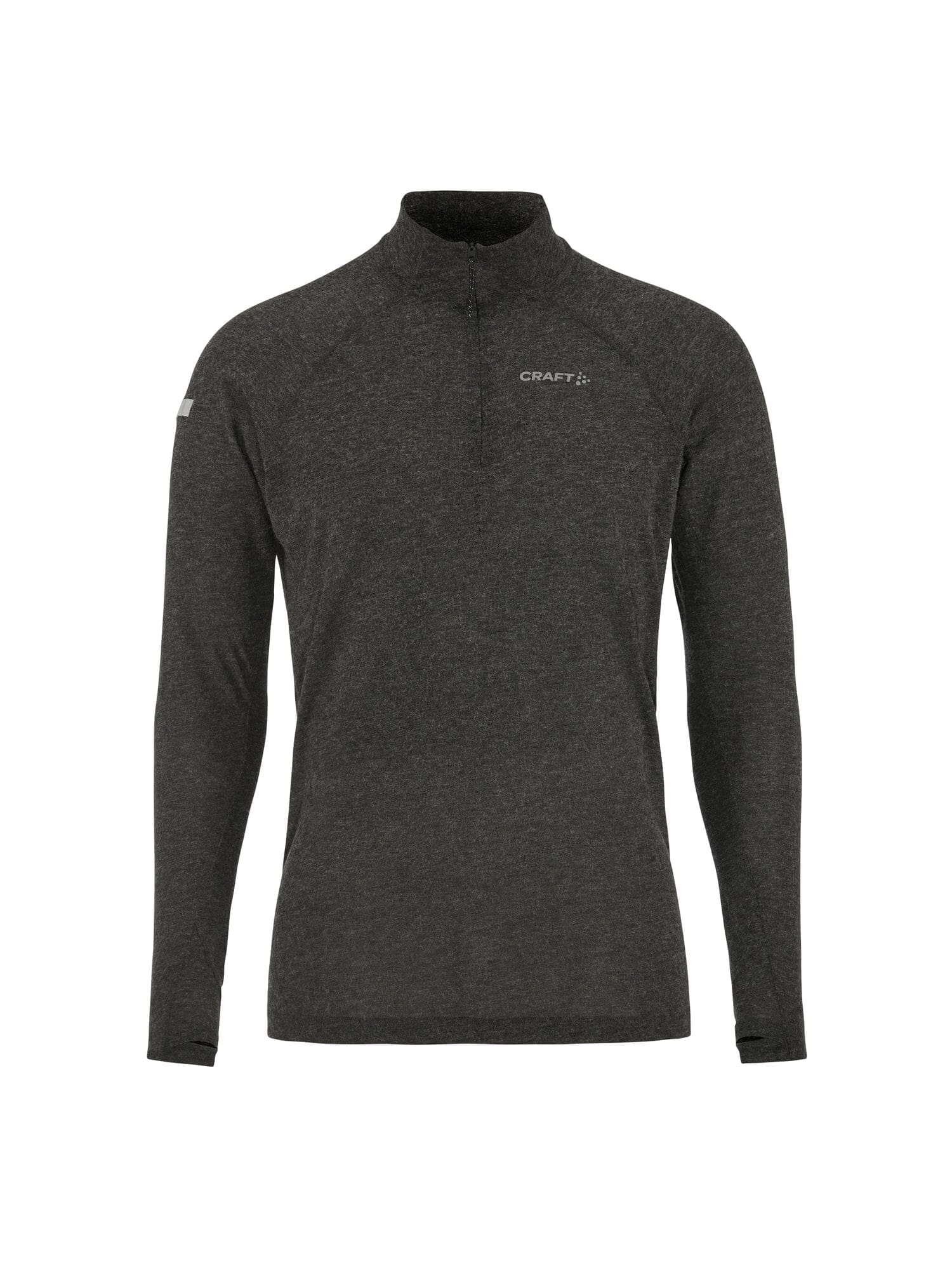 Men's ADV SubZ Wool Long-Sleeve Tee 3 - Black Melange Craft Sportswear NA