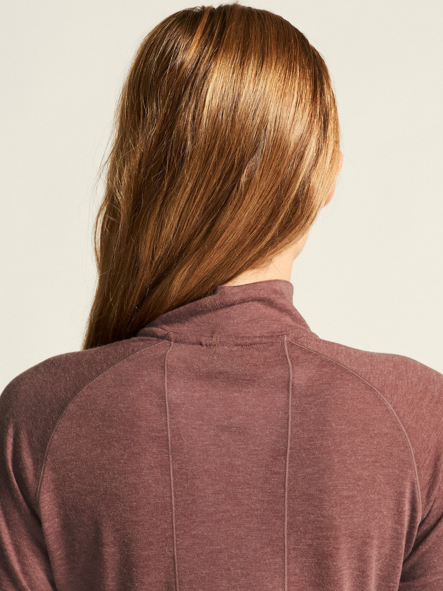 Women's ADV SubZ Wool Long Sleeve Tee 3 - Rose Brown/Melange Craft Sportswear NA