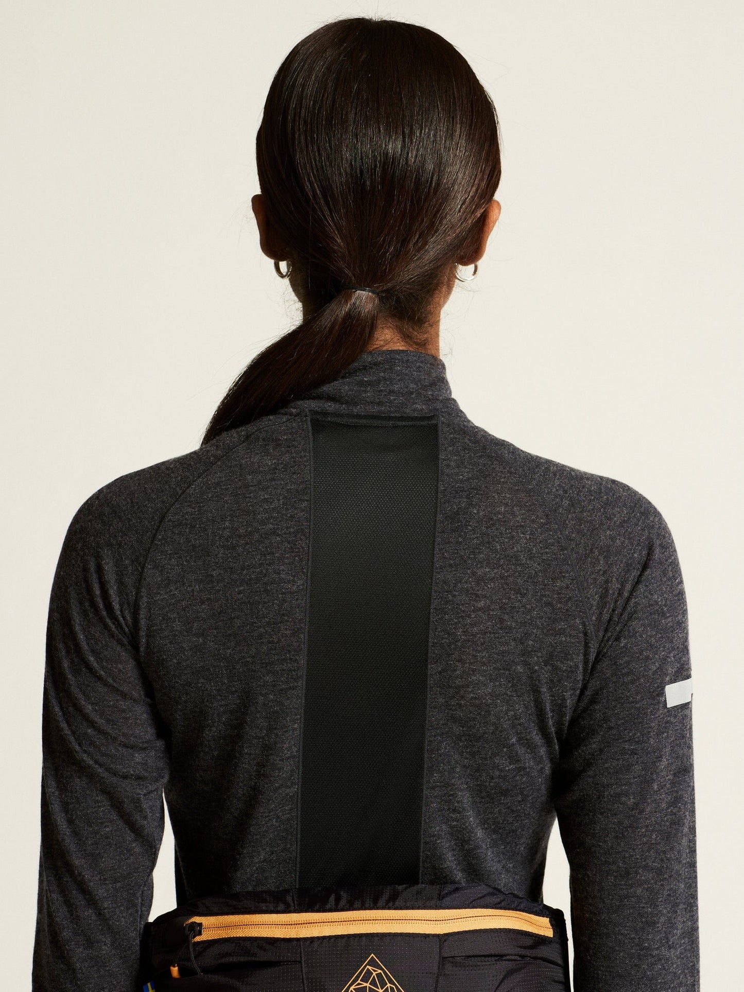 Women's ADV SubZ Wool Long Sleeve Tee 3 - Black Melange Craft Sportswear NA