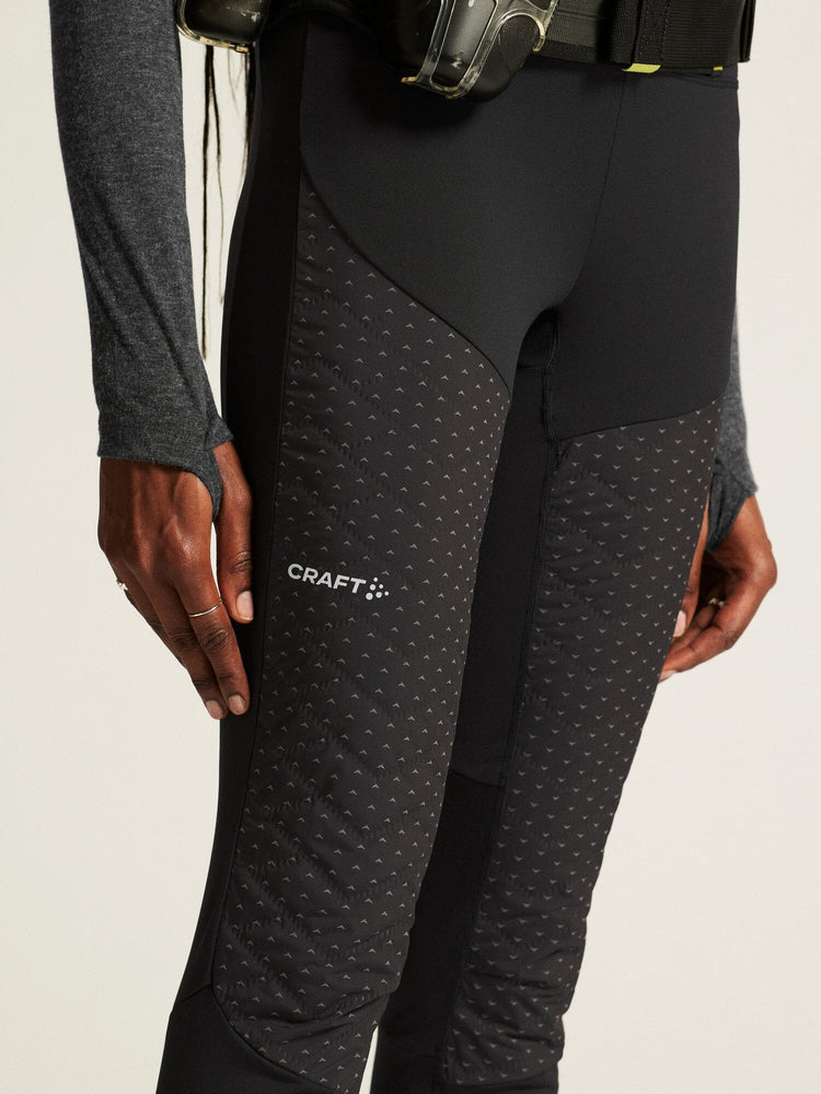 Women's ADV SubZ Lumen Padded Tights 4.0 - Black Craft Sportswear NA