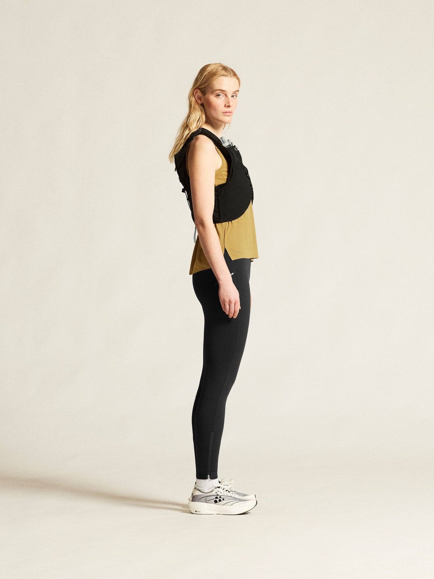 Women's Pro Trail Tights 2 - Black/Black Women's Pants and Tights Craft Sportswear NA
