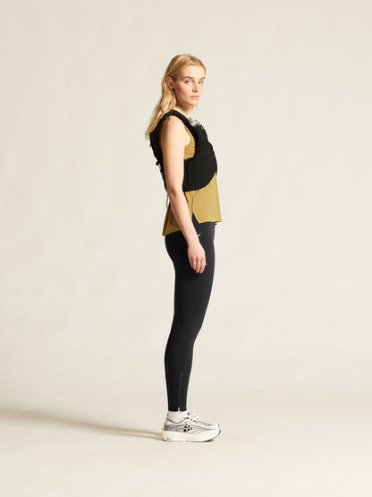 Women's Pro Trail Tights 2 - Black/Black Women's Pants and Tights Craft Sportswear NA