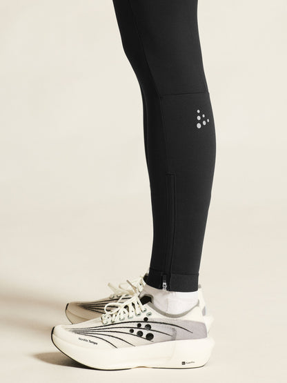 Women's Pro Trail Tights 2 - Black/Black Women's Pants and Tights Craft Sportswear NA