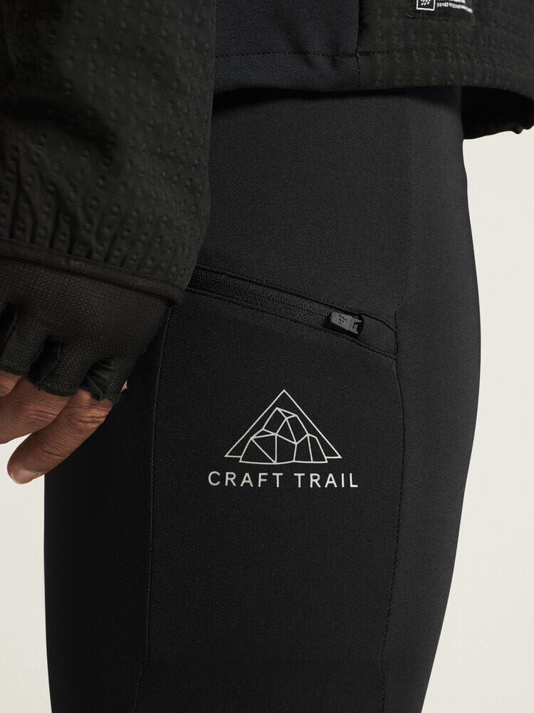 Men's Pro Trail Tights 2 - Black Craft Sportswear NA