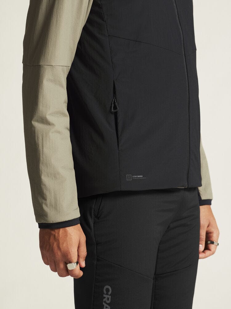 MEN'S ADV NORDIC TRAINING INSULATE VEST - Black Craft Sportswear NA