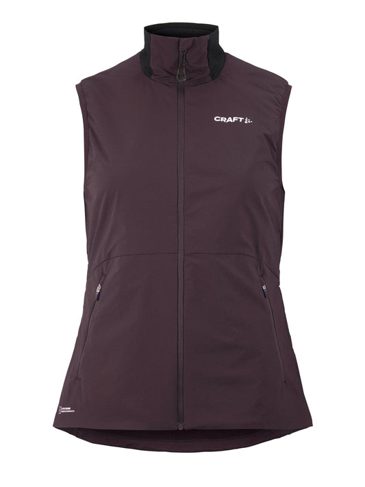 Women's ADV Nordic Training Insulate Vest - DK PLUM Craft Sportswear NA