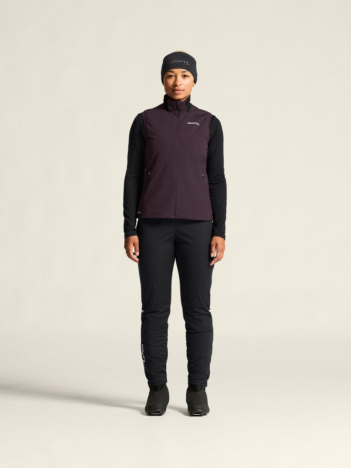 Women's ADV Nordic Training Insulate Vest - DK PLUM Craft Sportswear NA