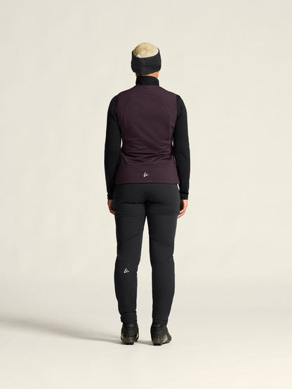 Women's ADV Nordic Training Insulate Vest - DK PLUM Craft Sportswear NA