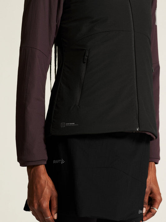 Women's ADV Nordic Training Insulate Vest - Black Craft Sportswear NA