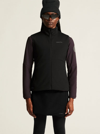 Women's ADV Nordic Training Insulate Vest - Black Craft Sportswear NA