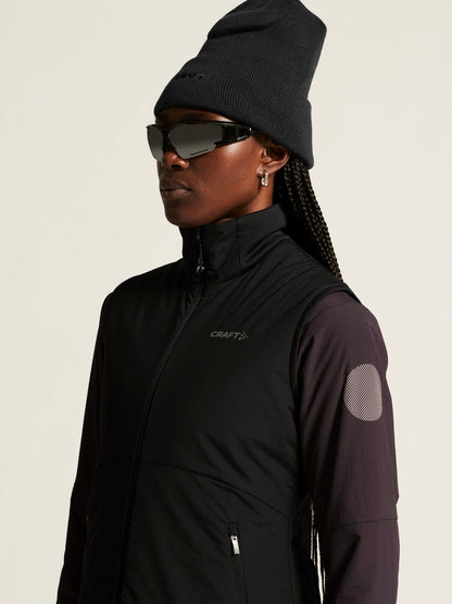 Women's ADV Nordic Training Insulate Vest - Black Craft Sportswear NA