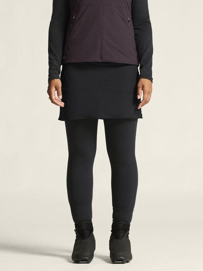 Women's ADV Nordic Training Insulate Skirt - Black Craft Sportswear NA
