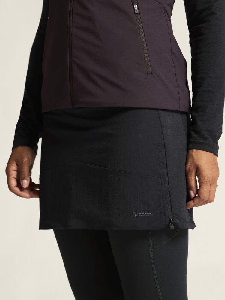Women's ADV Nordic Training Insulate Skirt - Black Craft Sportswear NA