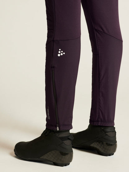 Women's ADV Nordic Training Insulate Pants - DK Plum Craft Sportswear NA