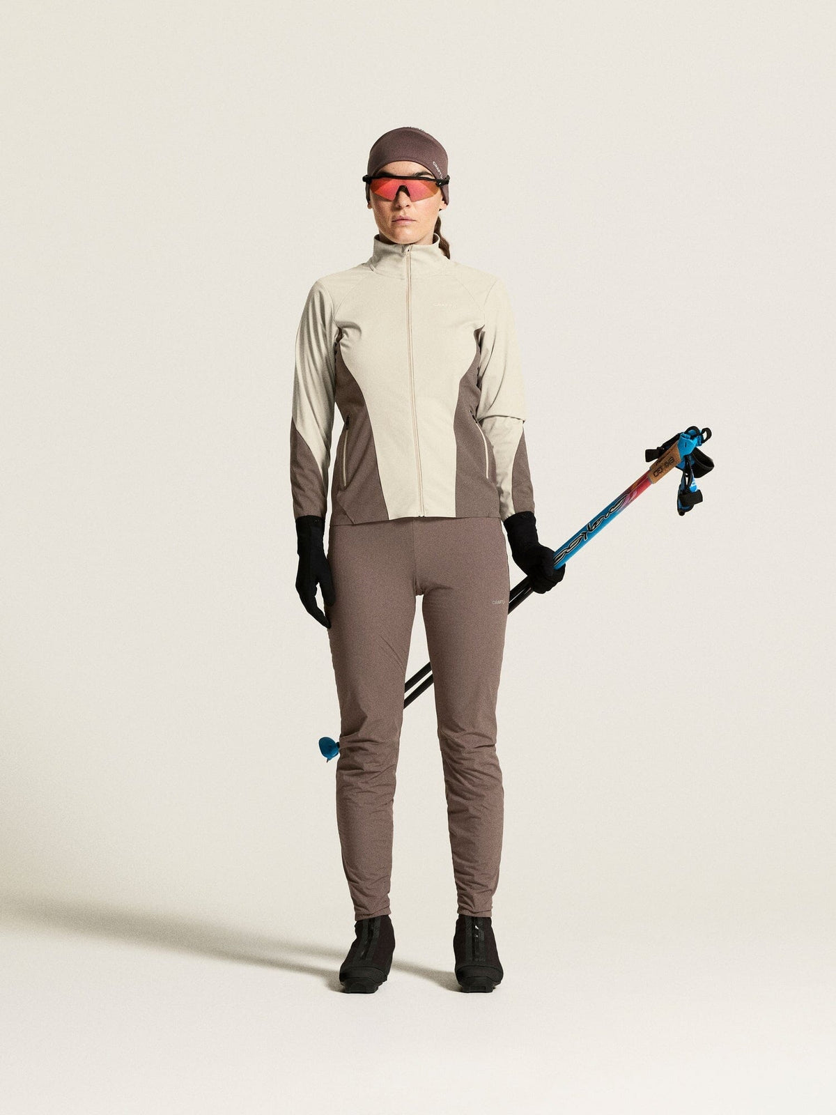 Women's Nordic Race Jacket 2.0 - Plaster/Beige Craft Sportswear NA