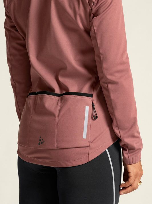 Women's Core Bike SubZ Jacket 2 - ROSE BROWN Craft Sportswear NA