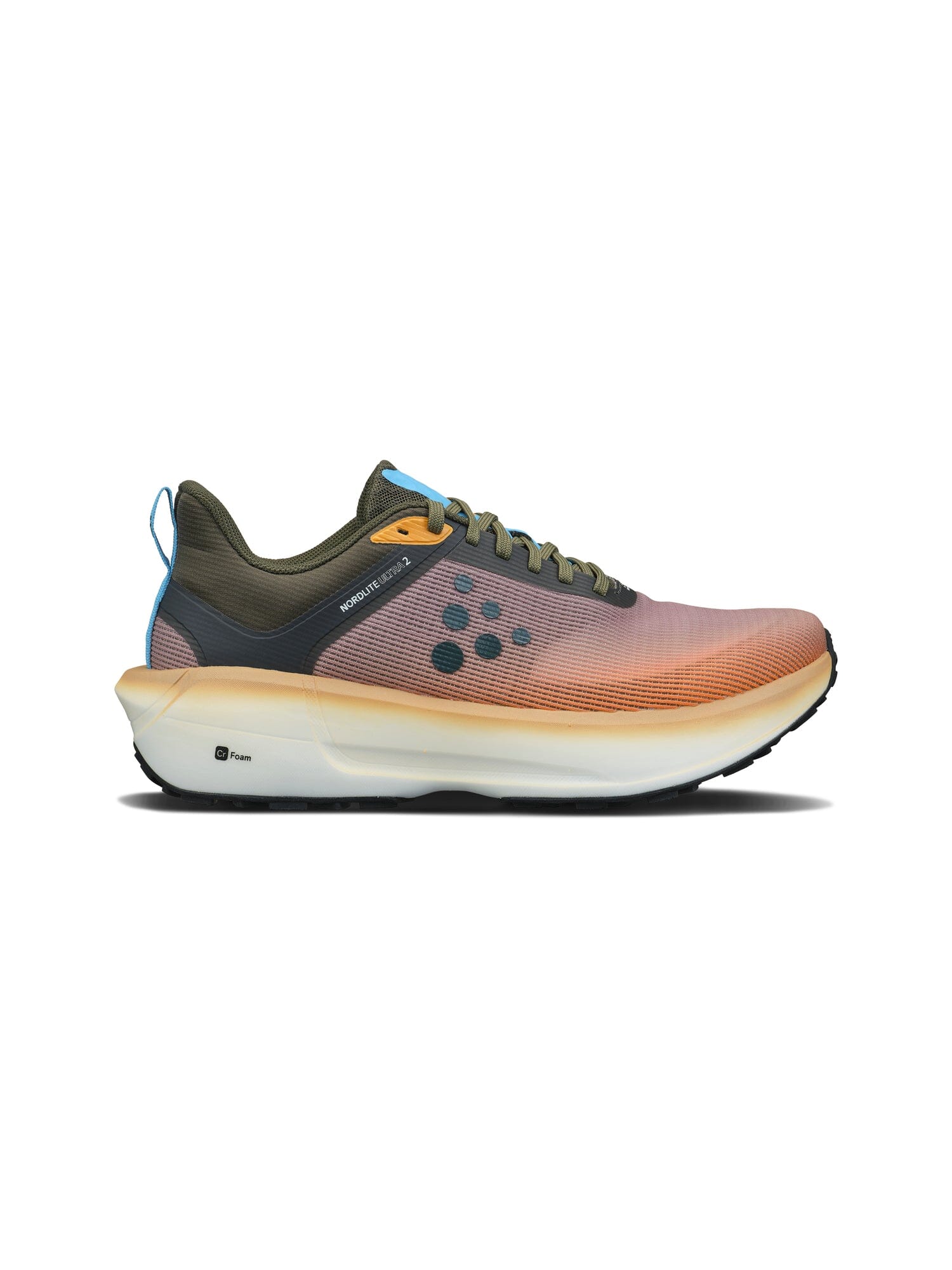 Men's Nordlite Ultra 2 Running Shoe - ORANGE/CONTRAST GREEN