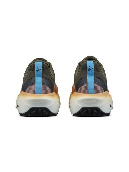 Men's Nordlite Ultra Running Shoe 2.0 - Orange/Contrast Green Craft Sportswear NA