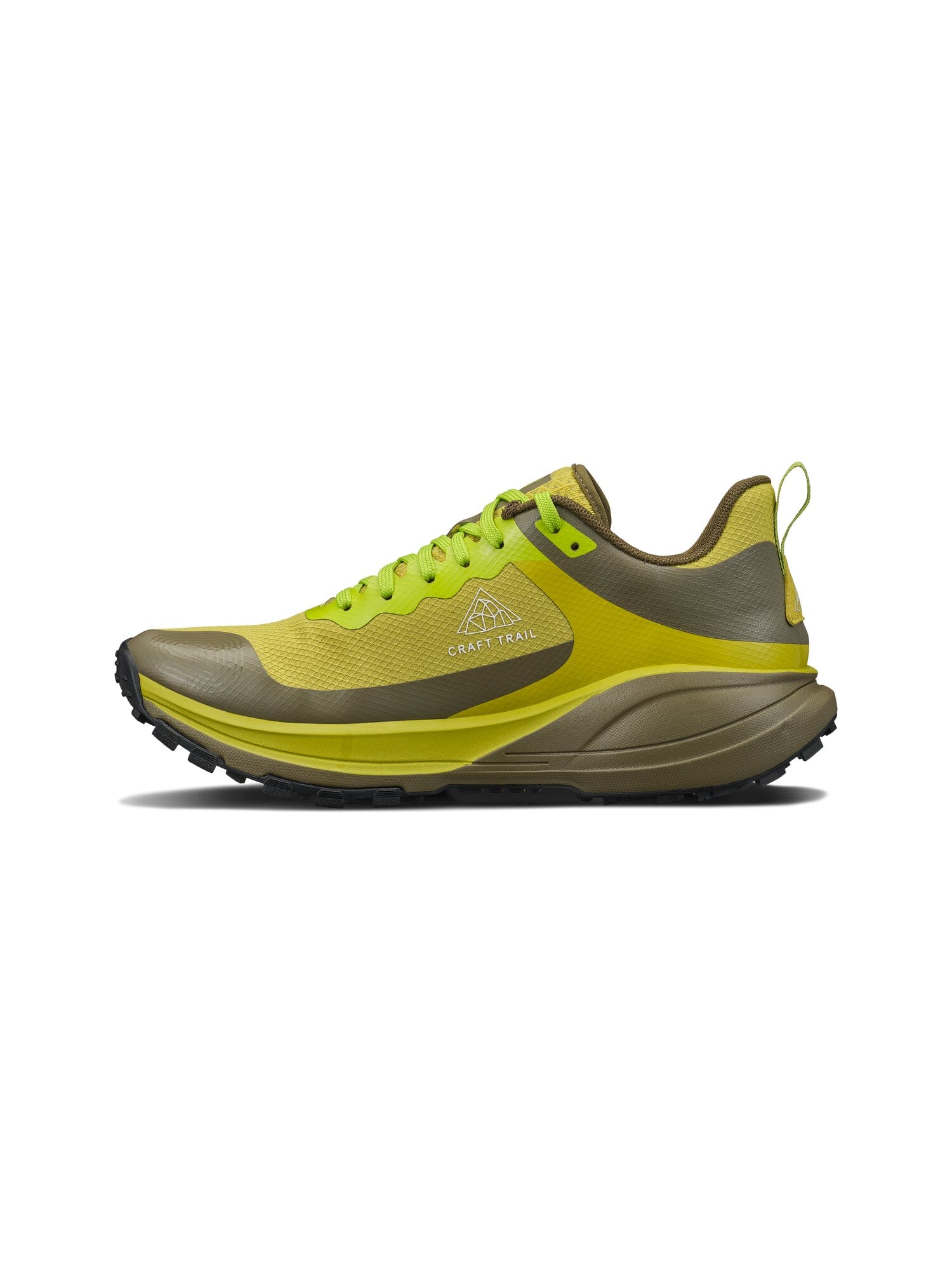 Men's Pure Trail X Running Shoe - Roots/Contrast Green Footwear Craft Sportswear NA