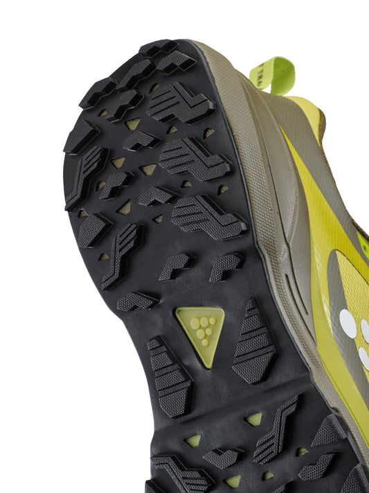 Men's Pure Trail X Running Shoe - Roots/Contrast Green Footwear Craft Sportswear NA