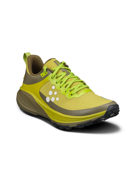 Men's Pure Trail X Running Shoe - Roots/Contrast Green Footwear Craft Sportswear NA